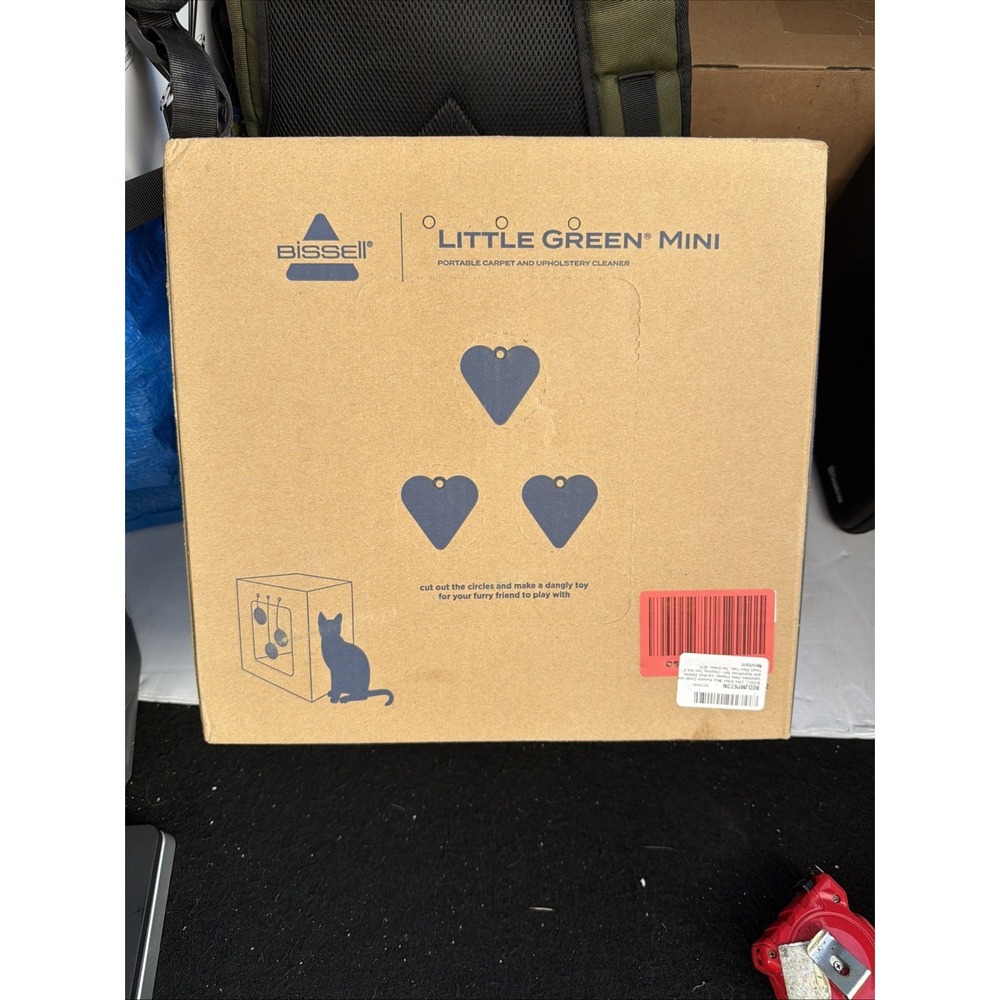 BISSELL Little Green Mini Portable Carpet & Upholstery Deep Cleaner New